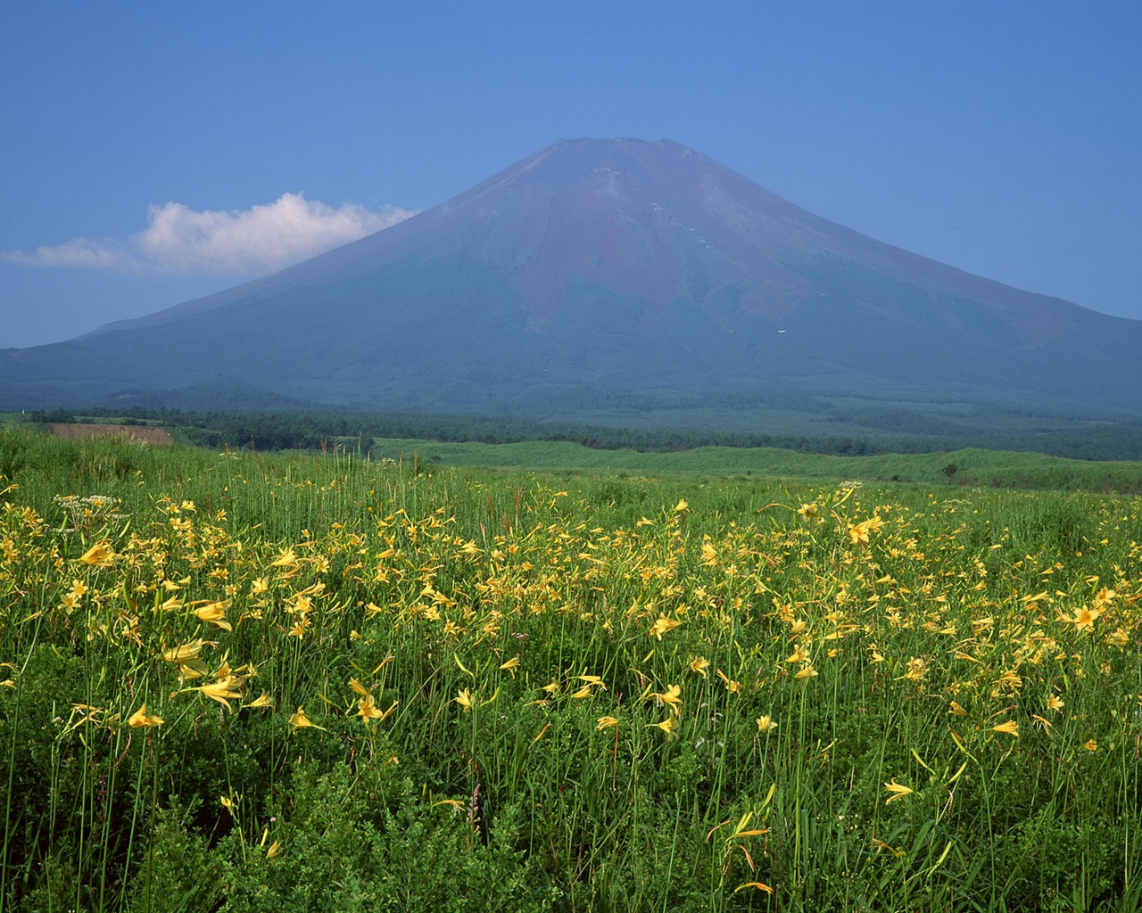 日本富士山 壁纸(二)5 - 1280x1024