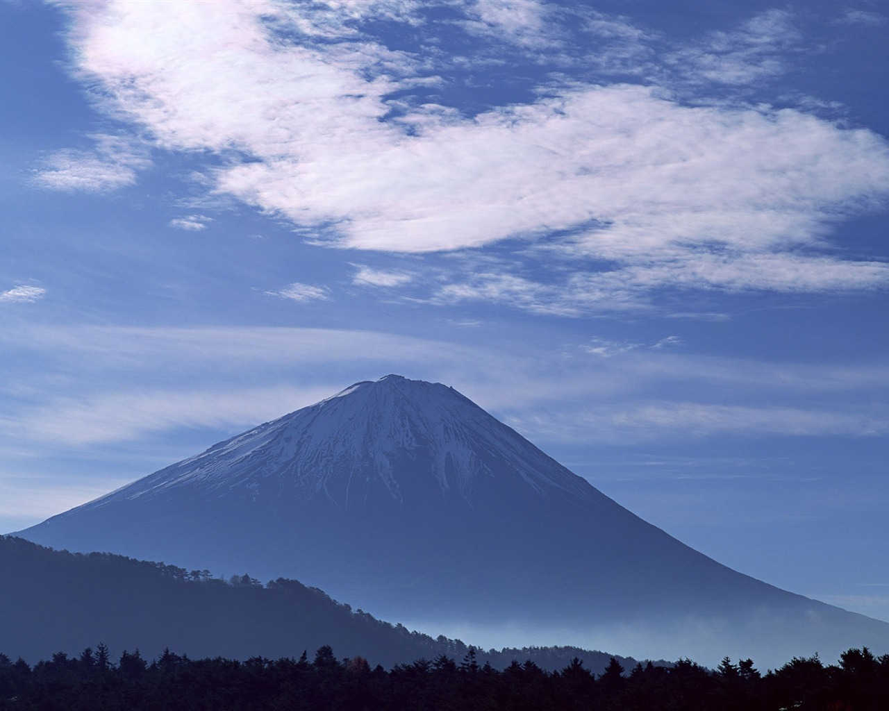 Гора Фудзи, Япония обои (2) #14 - 1280x1024