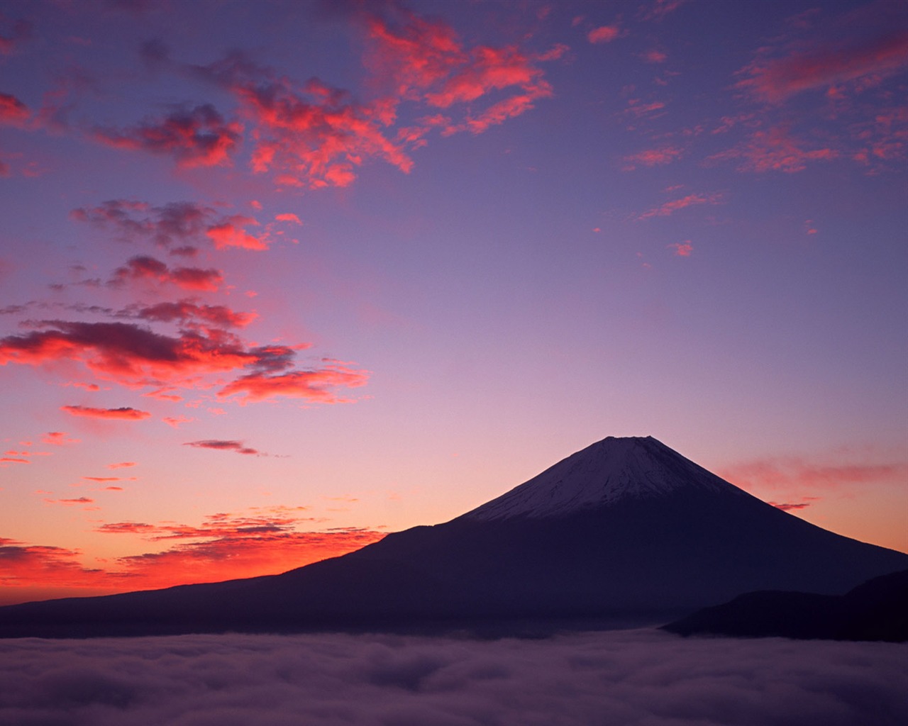 日本富士山 壁纸(二)19 - 1280x1024