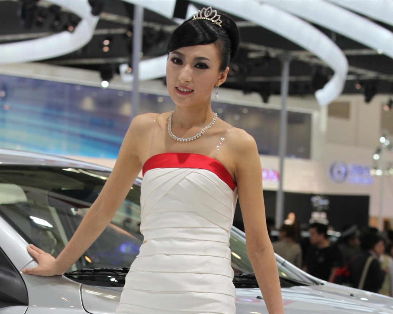 2010 Beijing International Auto Show de beauté (1) (le vent chasse les nuages de travaux) #39 - 1280x1024
