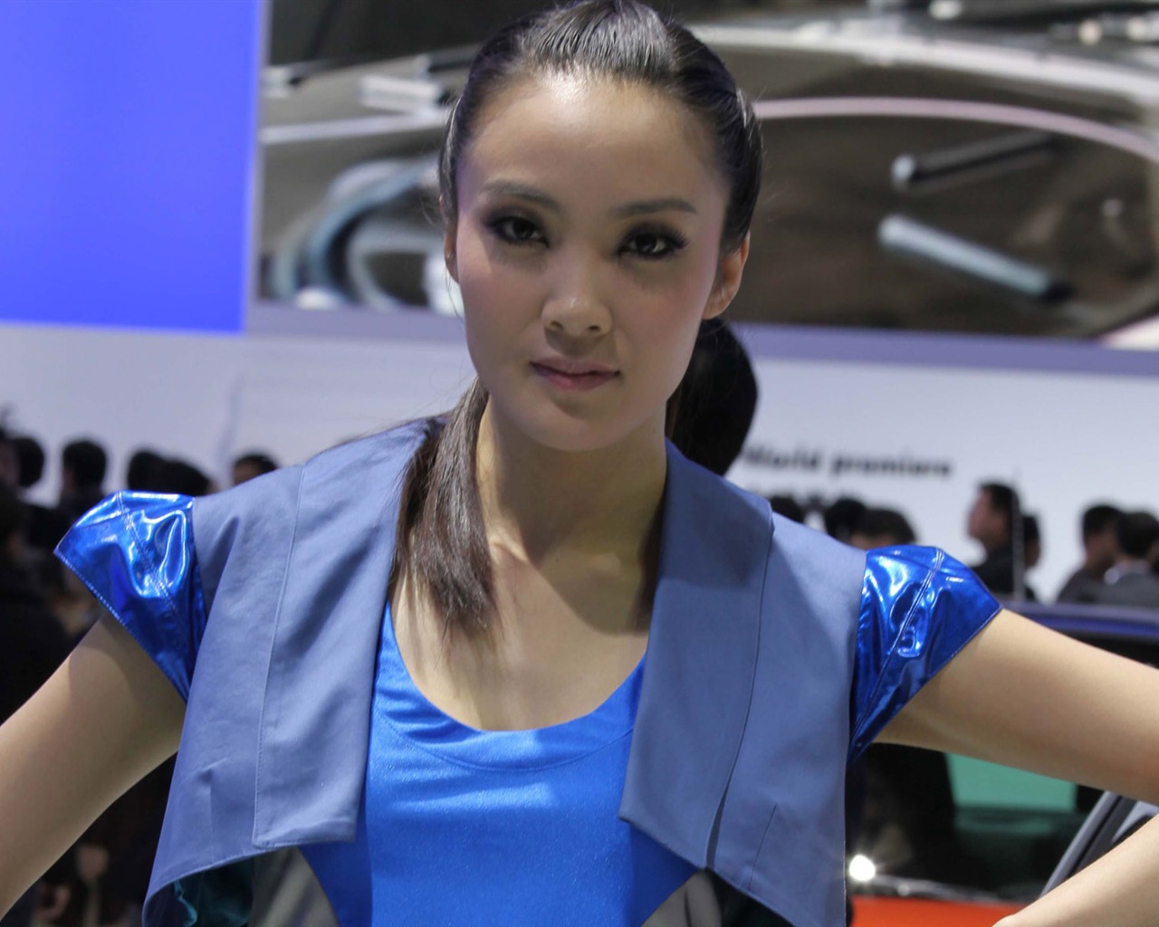 2010 Beijing International Auto Show beauty (2) (the wind chasing the clouds works) #8 - 1280x1024