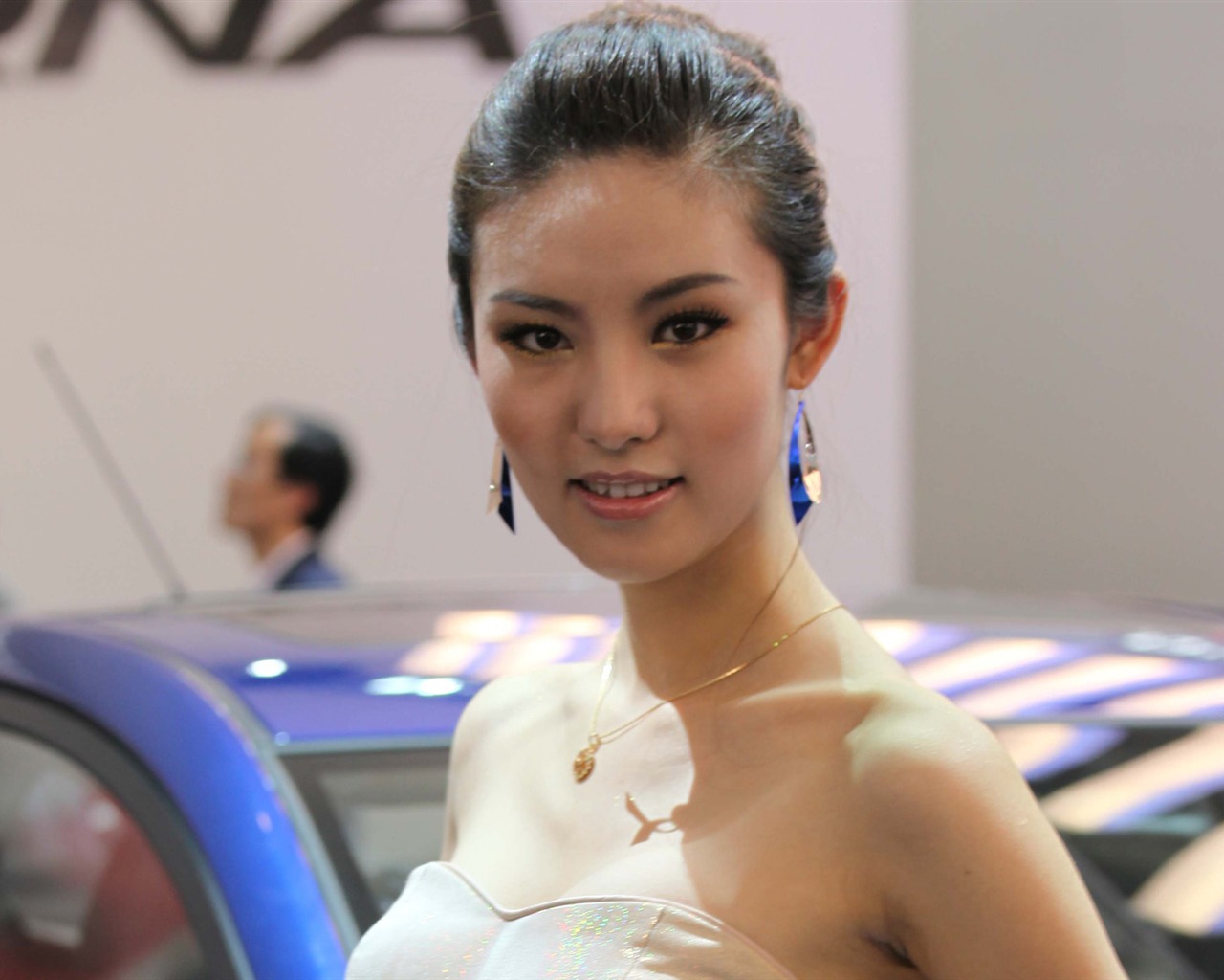 2010 Beijing International Auto Show beauty (2) (the wind chasing the clouds works) #18 - 1280x1024