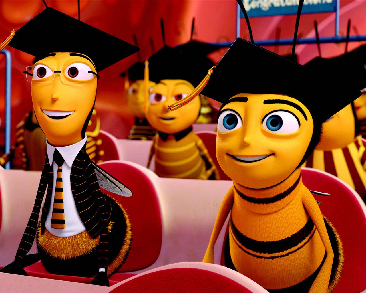 Bee Movie 蜜蜂总动员 高清壁纸1 - 1280x1024