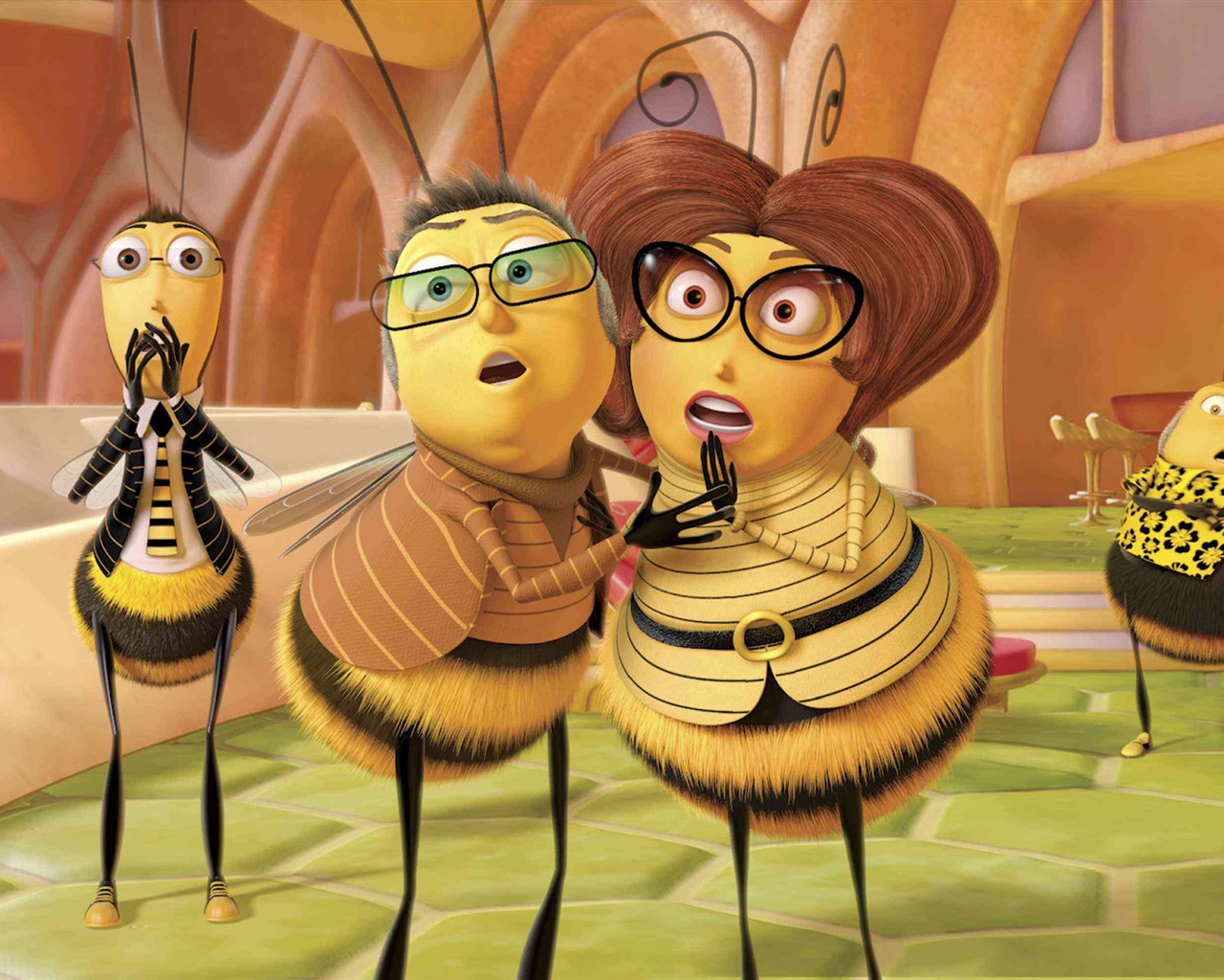 Bee Movie 蜜蜂总动员 高清壁纸9 - 1280x1024