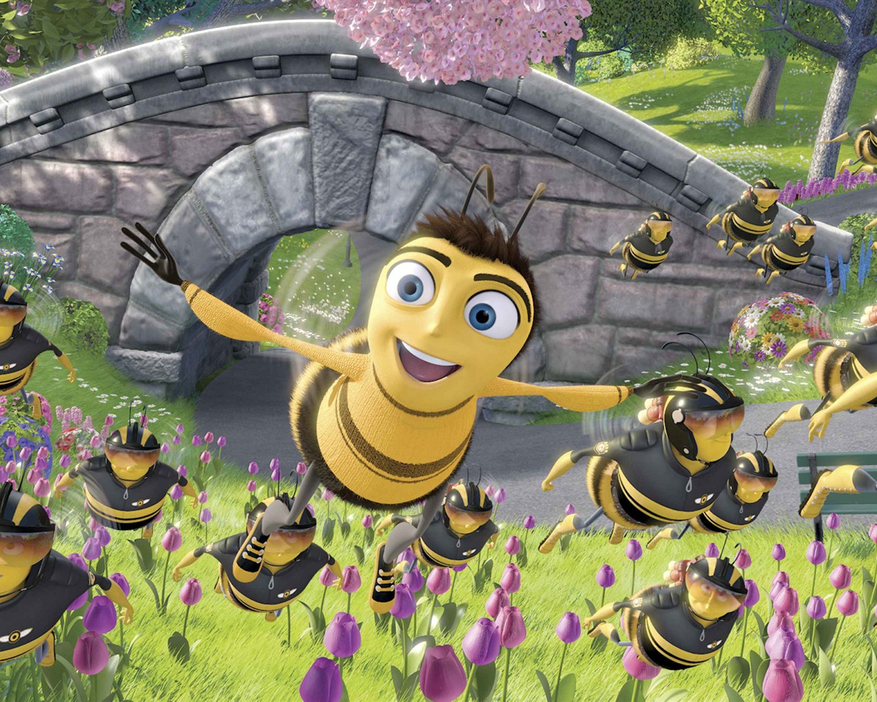 Bee Movie 蜜蜂总动员 高清壁纸11 - 1280x1024