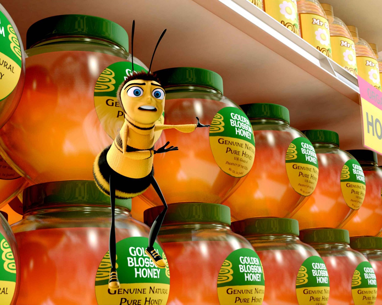 Bee Movie 蜜蜂总动员 高清壁纸15 - 1280x1024