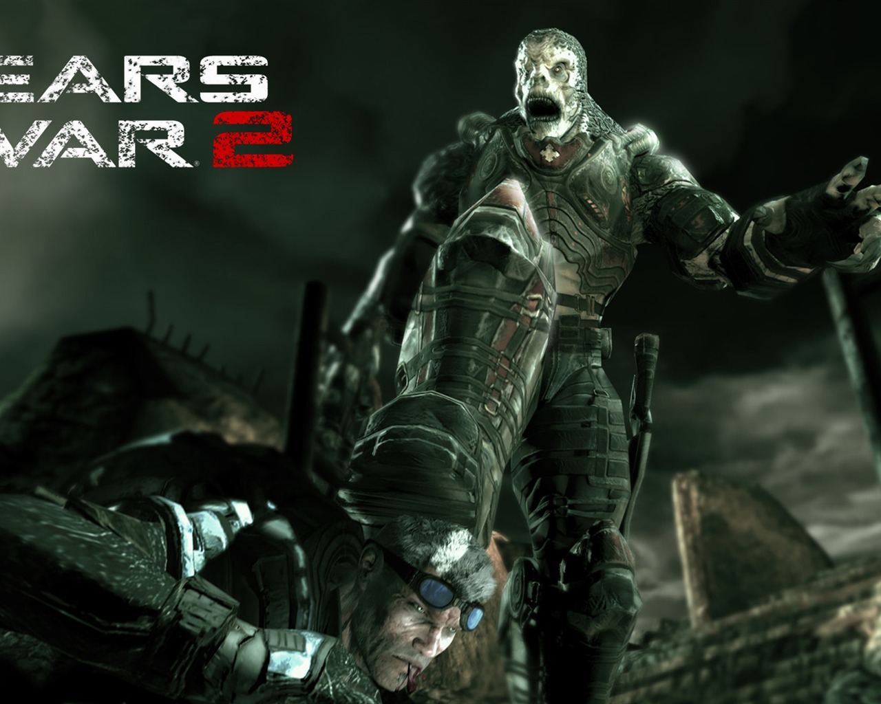 Gears of War 2 HD tapetu (1) #26 - 1280x1024