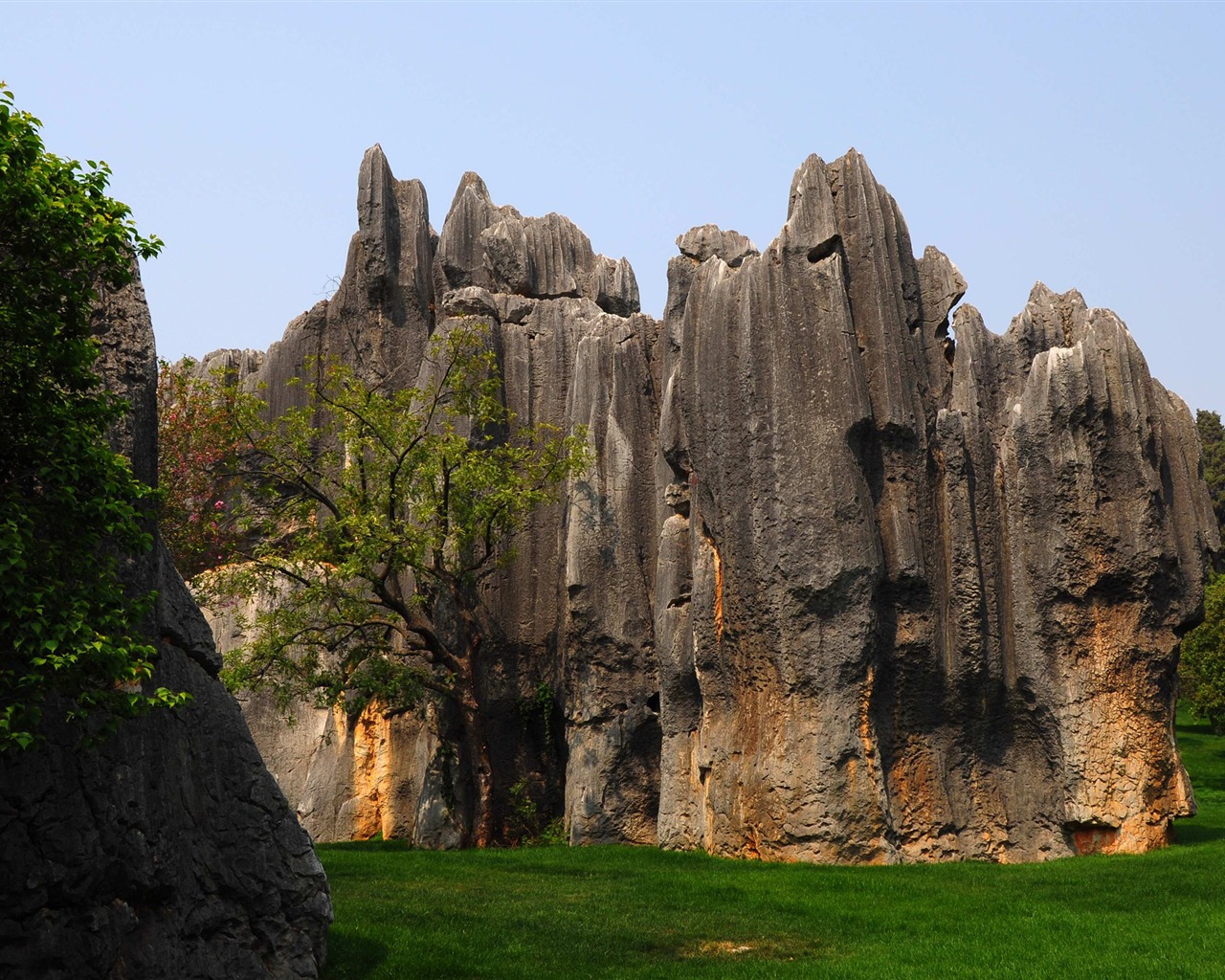 Bosque de Piedras de Yunnan en línea (1) (obras Khitan lobo) #3 - 1280x1024