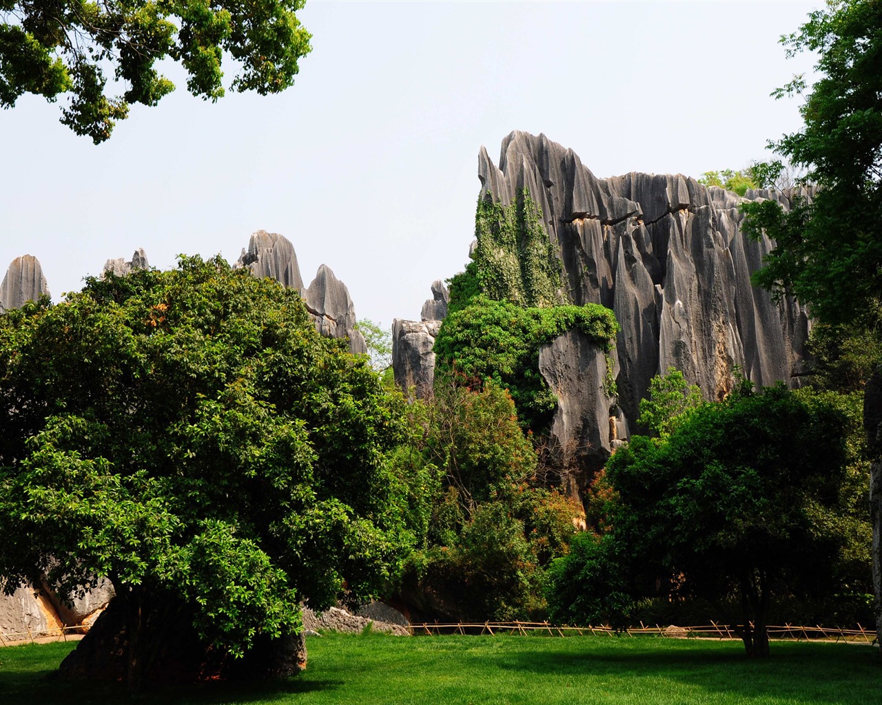 Bosque de Piedras de Yunnan en línea (1) (obras Khitan lobo) #4 - 1280x1024