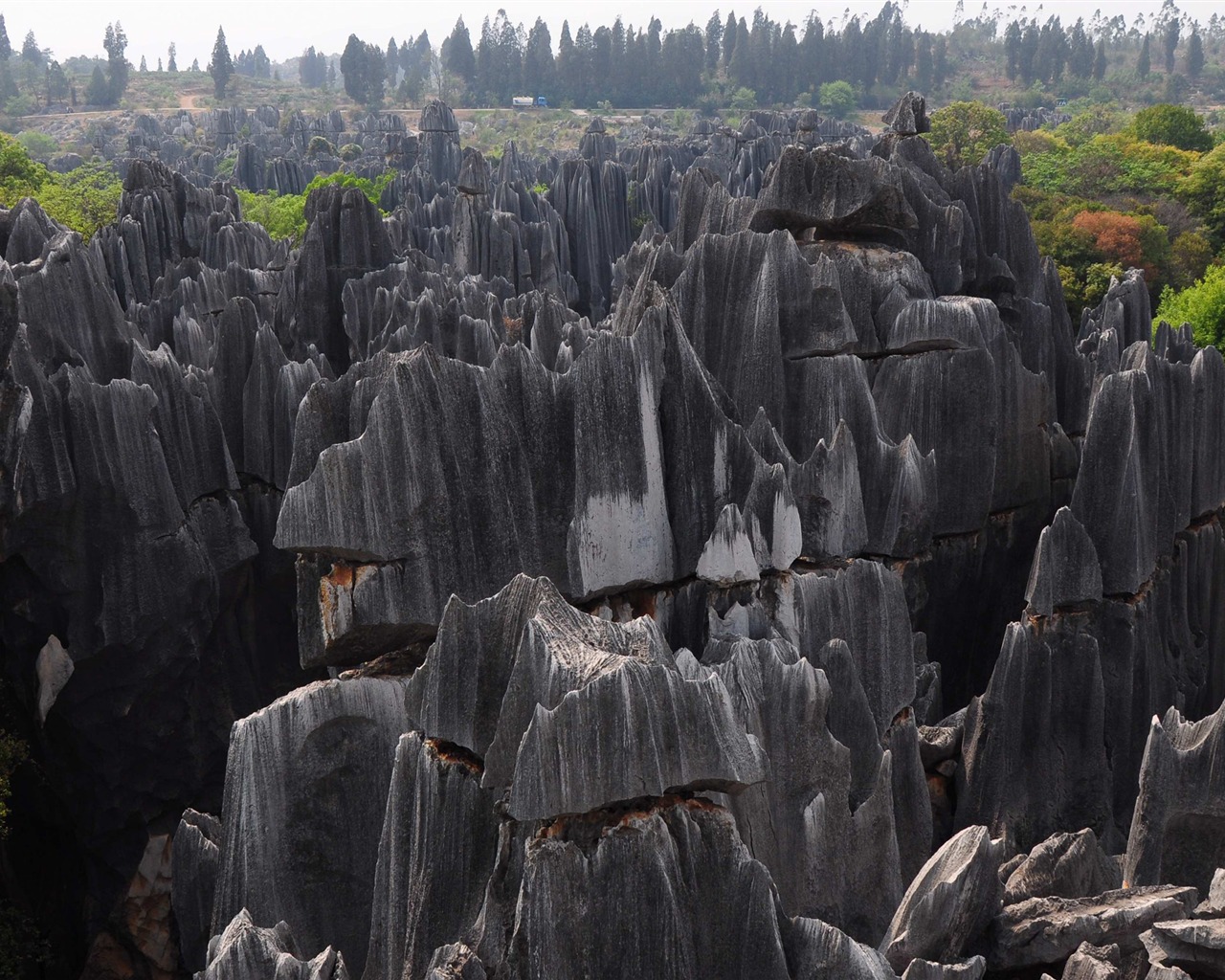 Bosque de Piedras de Yunnan en línea (1) (obras Khitan lobo) #17 - 1280x1024