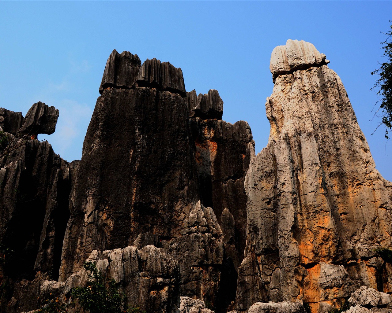 Forêt de pierre dans la ligne du Yunnan (2) (œuvres loup Khitan) #22 - 1280x1024