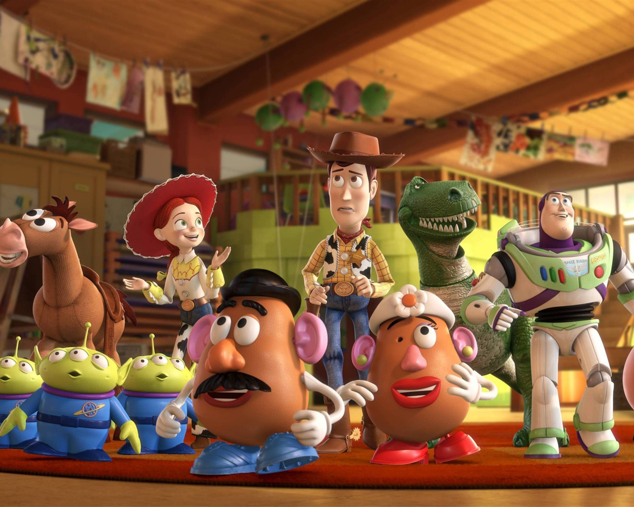 Toy Story 3 HD wallpaper #4 - 1280x1024