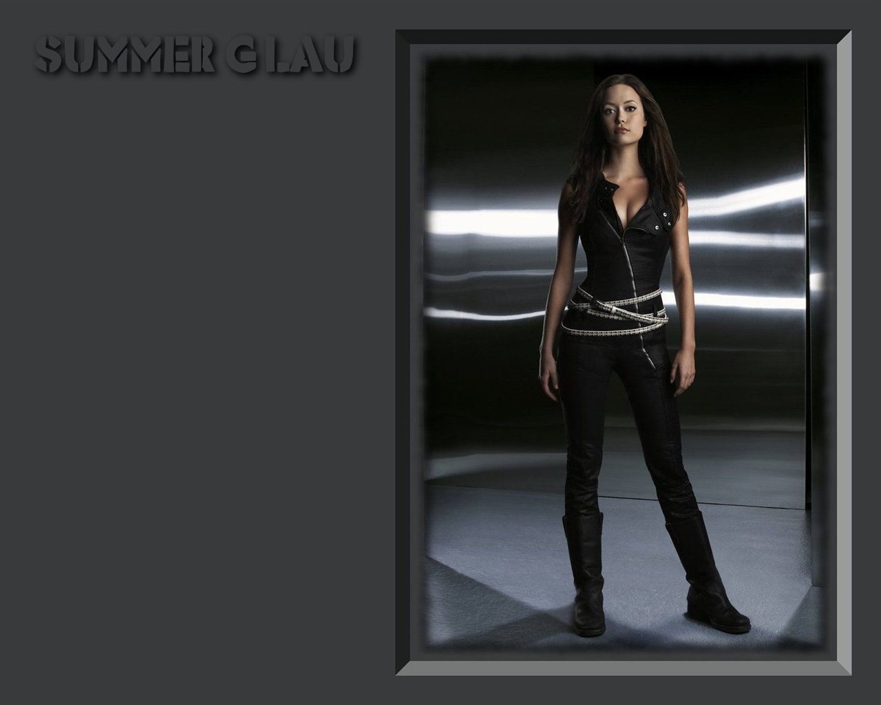 Summer Glau 薩摩·格拉 美女壁紙 #3 - 1280x1024