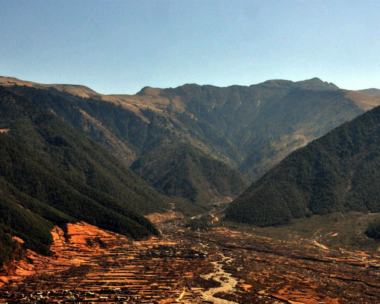 Daliangshan scenery (3) (old Hong OK works) #14 - 1280x1024