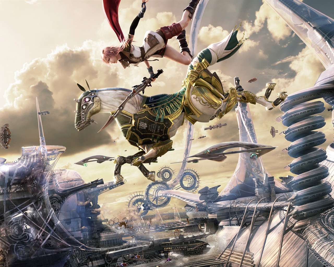 Final Fantasy álbum de fondo de pantalla (4) #12 - 1280x1024