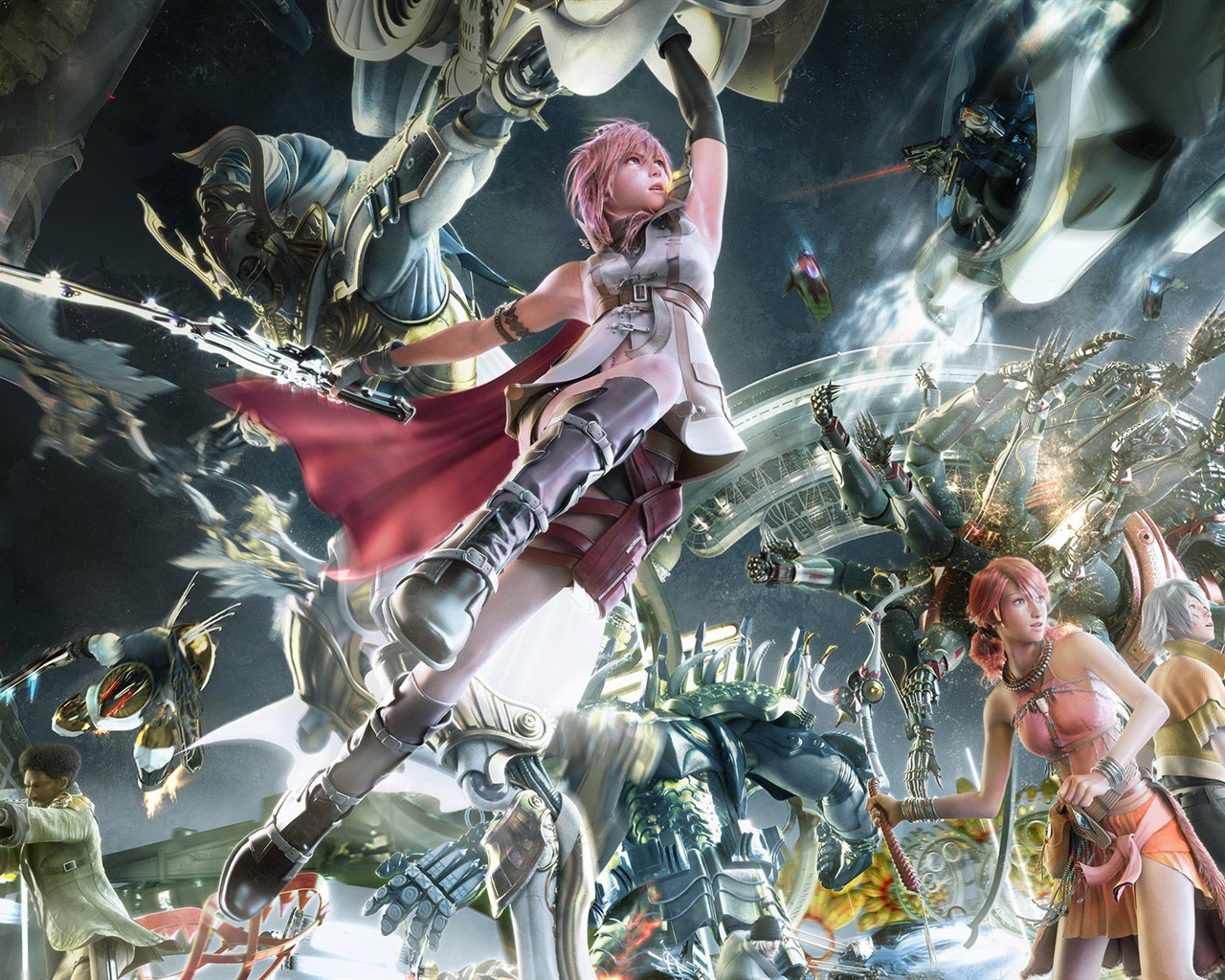 Final Fantasy álbum de fondo de pantalla (4) #16 - 1280x1024