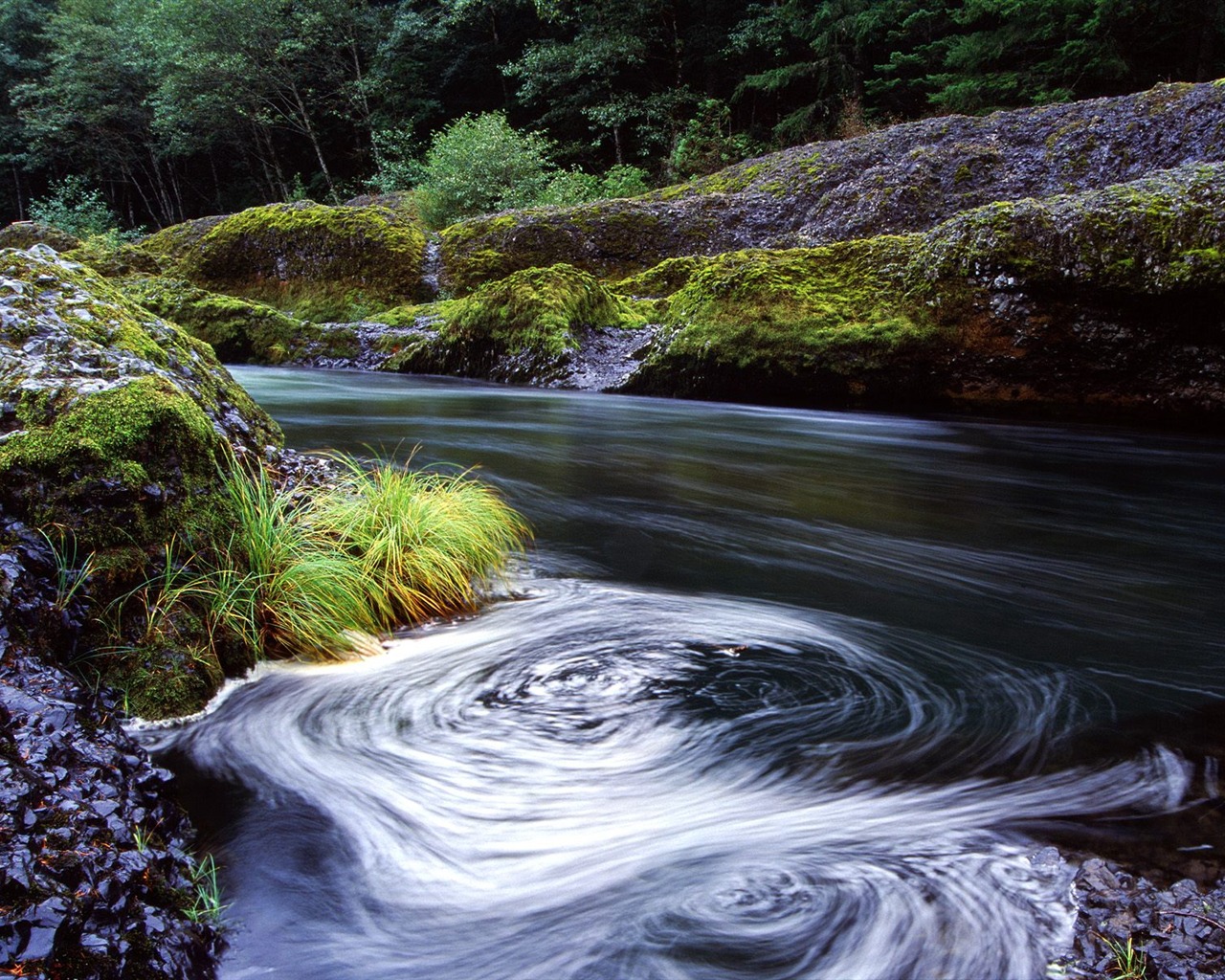 Waterfall-Streams Wallpaper (3) #19 - 1280x1024