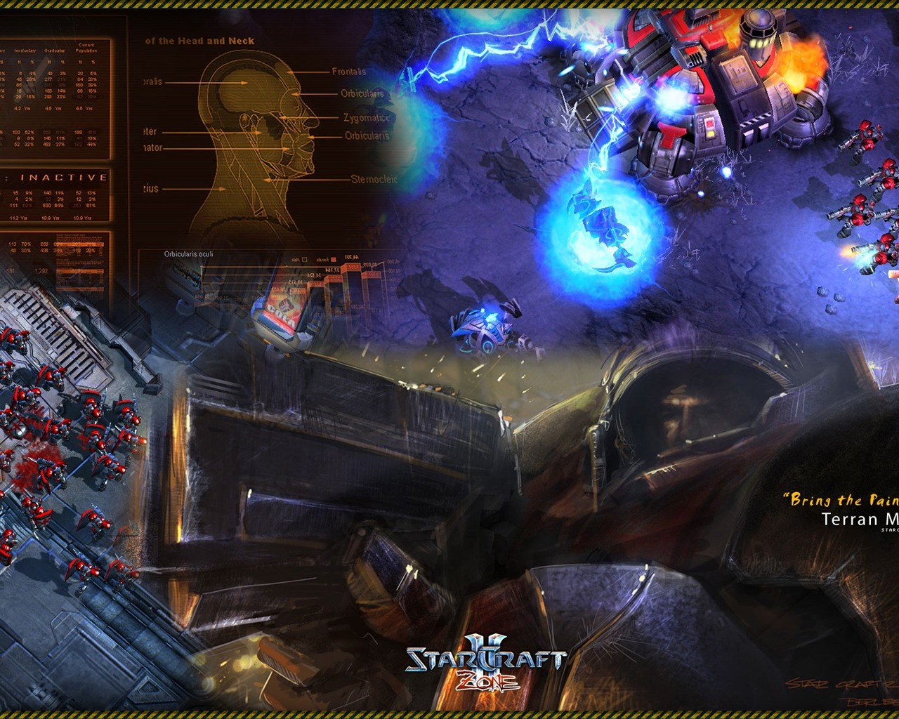 StarCraft 2 HD papel tapiz #27 - 1280x1024