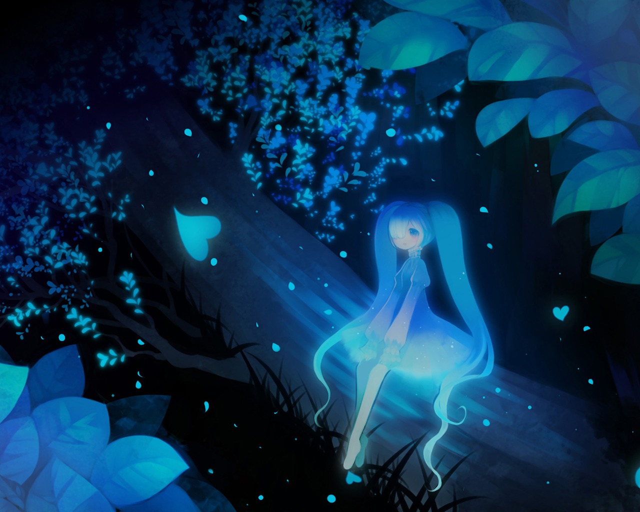 初音未來系列 壁紙(一) #4 - 1280x1024