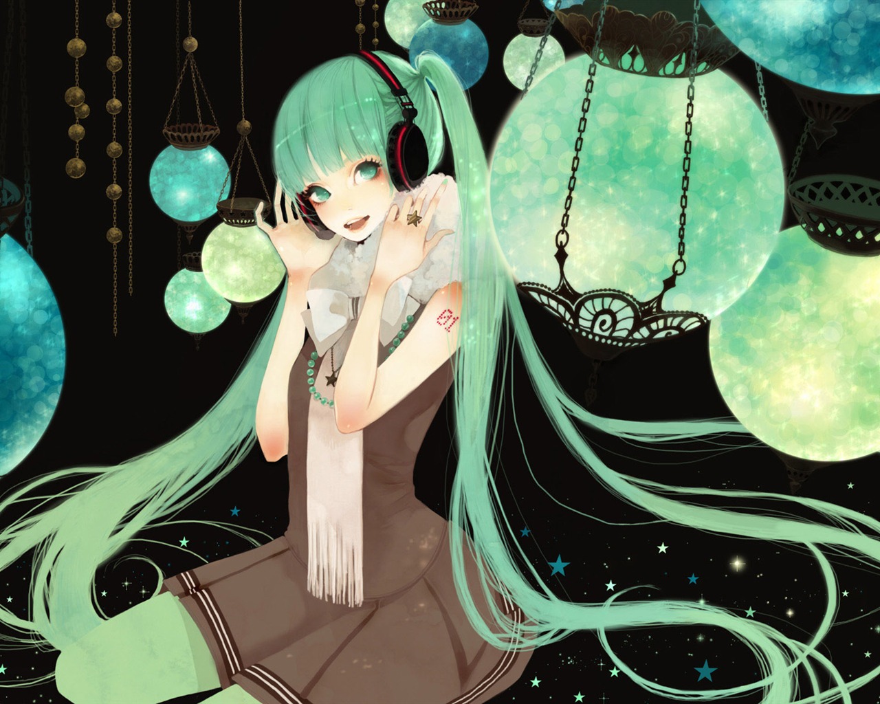 Fond d'écran Hatsune prochaine série (1) #20 - 1280x1024