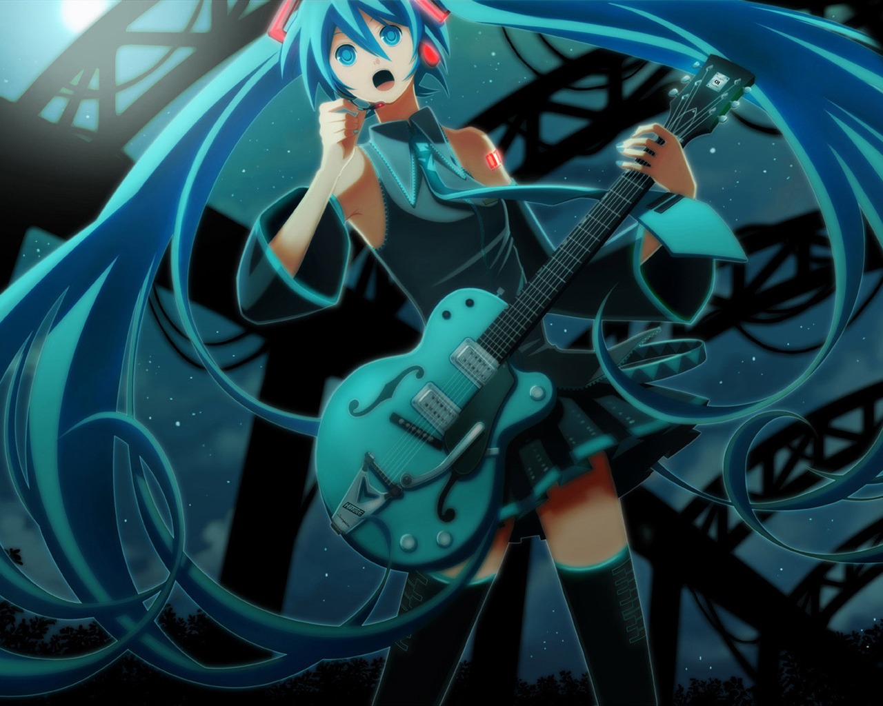 Hatsune next series wallpaper (2) #17 - 1280x1024