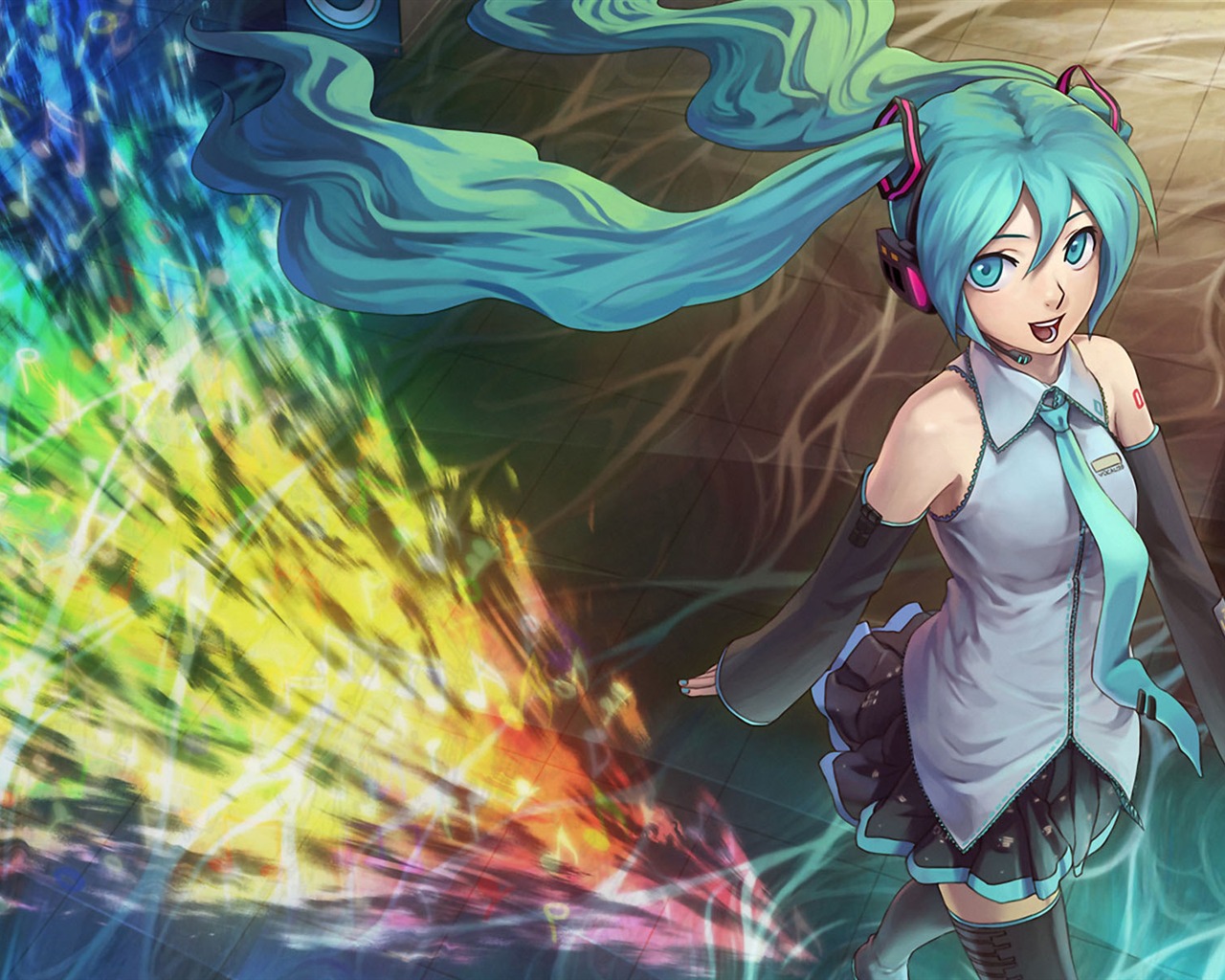 Hatsune next series wallpaper (2) #20 - 1280x1024