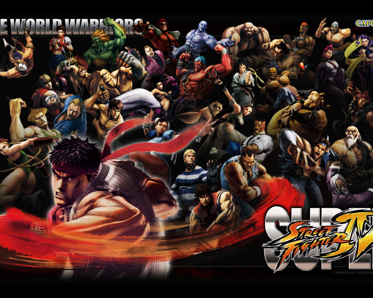 Super Street Fighter 4 HD Wallpapers #2 - 1280x1024