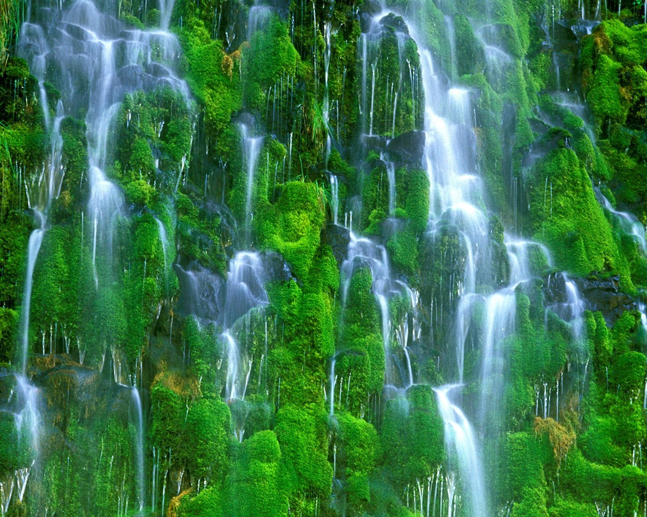 Waterfall flux papier peint (7) #20 - 1280x1024
