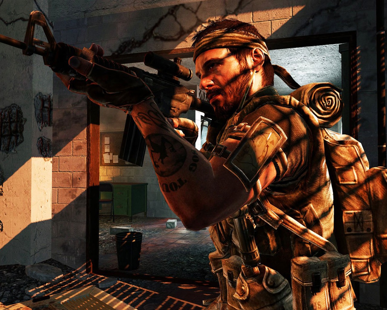 Call Of Duty: Black Ops HD обои #7 - 1280x1024