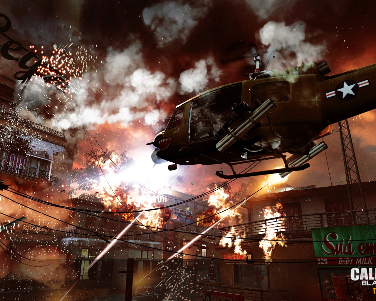 Call Of Duty: Black Ops HD обои #16 - 1280x1024