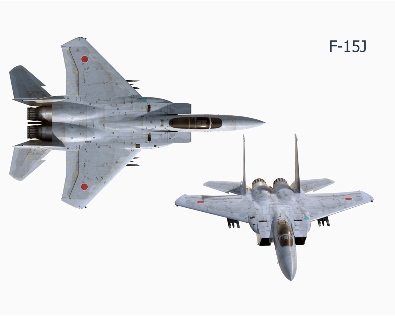 CG wallpaper vojenská letadla #21 - 1280x1024