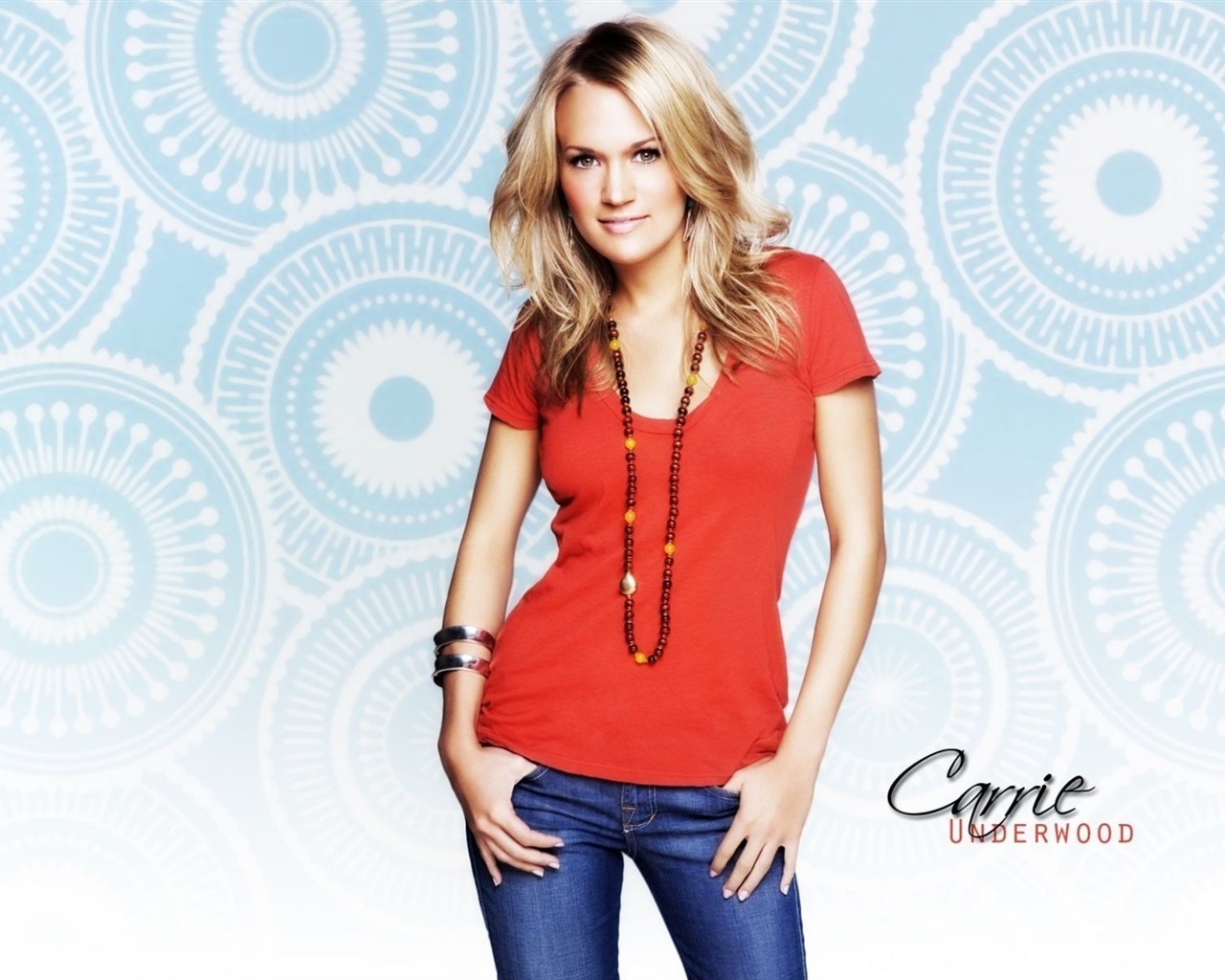 Carrie Underwood hermoso fondo de pantalla #6 - 1280x1024