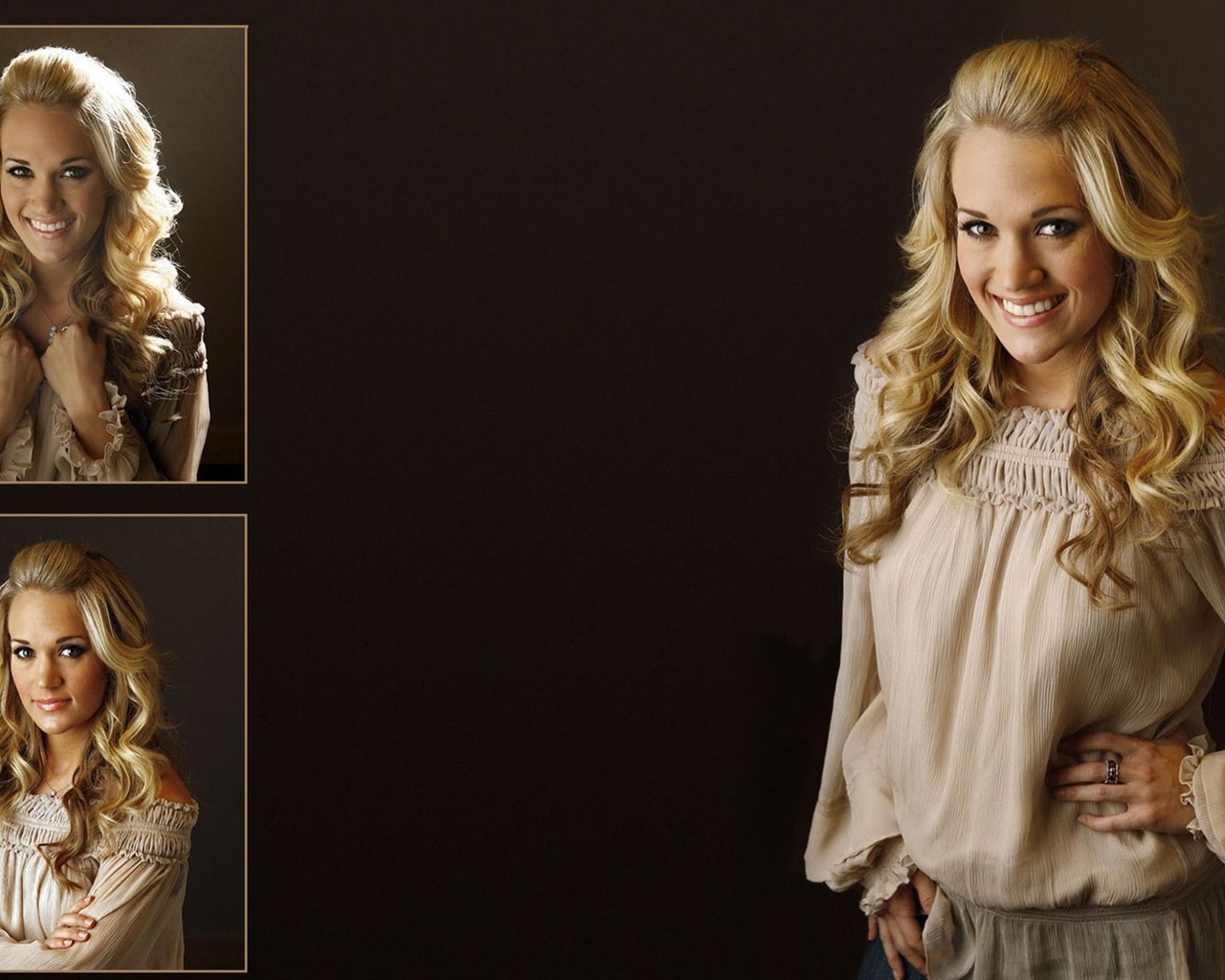 Carrie Underwood krásnou tapetu #9 - 1280x1024