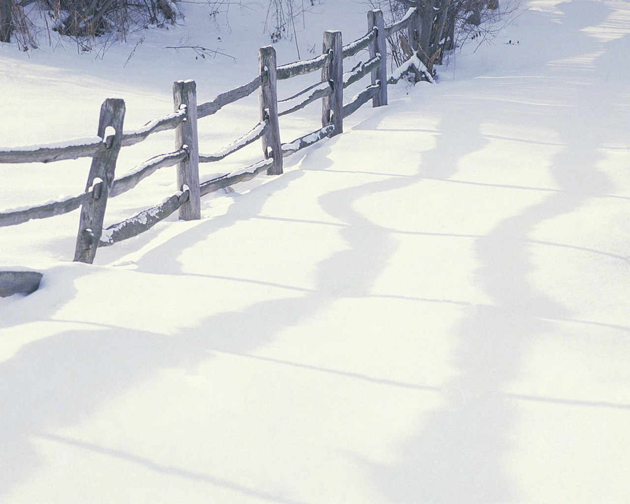 눈의 와이드 벽지 (2) #8 - 1280x1024