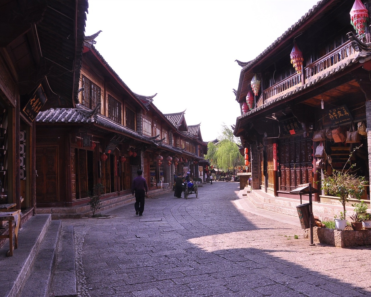 麗江古代の町の雰囲気 (2) (旧香港[OK]を作品) #16 - 1280x1024