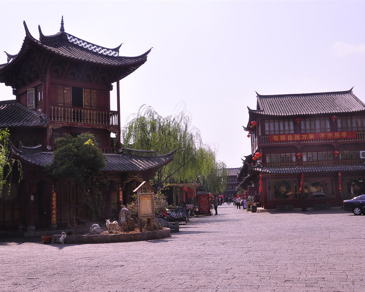 Lijiang ancient town atmosphere (2) (old Hong OK works) #19 - 1280x1024