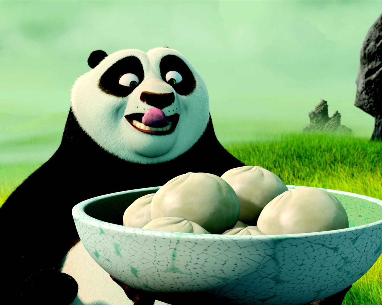 Kung Fu Panda HD обои #1 - 1280x1024