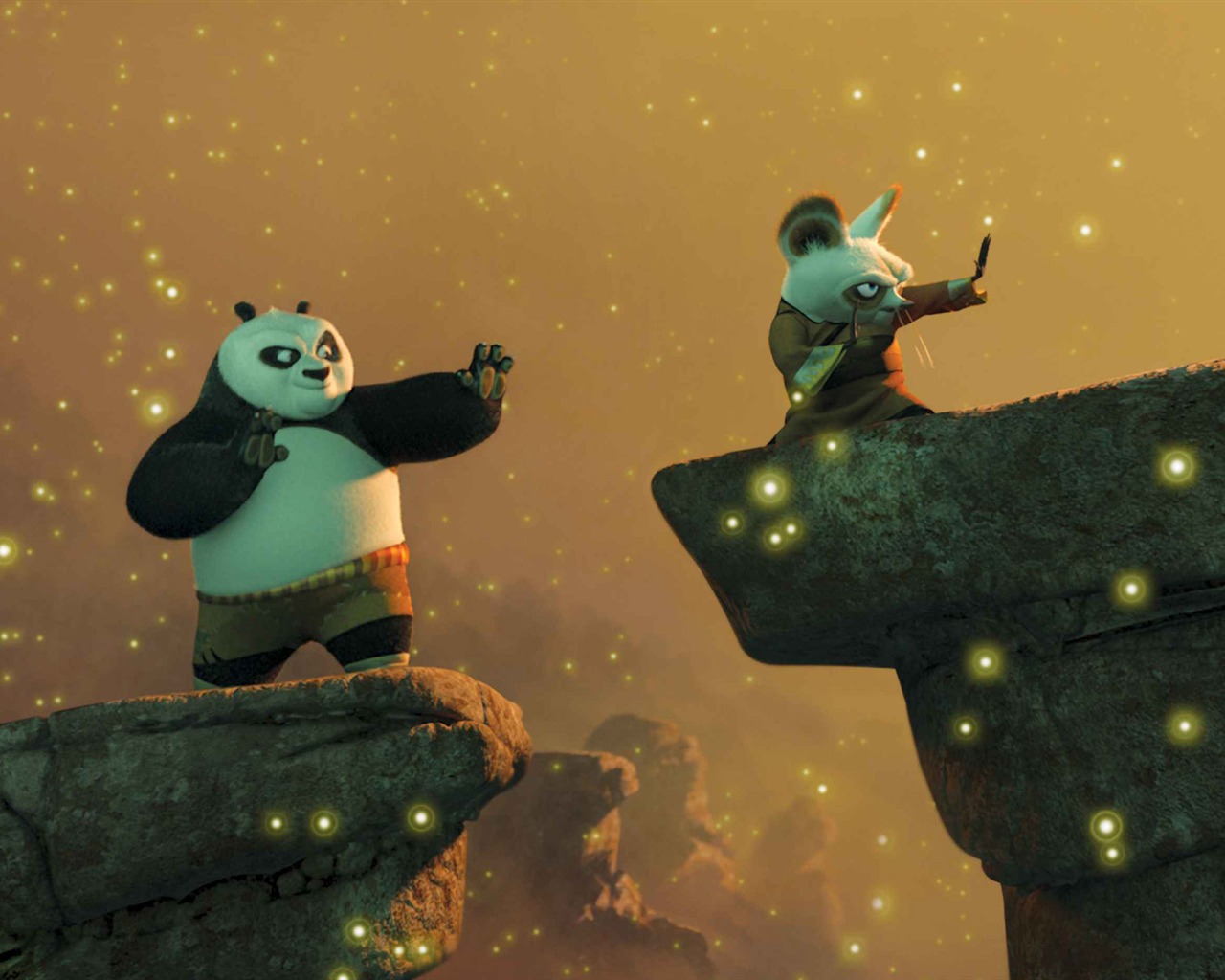 Kung Fu Panda HD обои #4 - 1280x1024