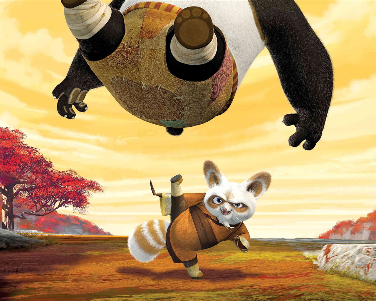 Kung Fu Panda HD обои #12 - 1280x1024
