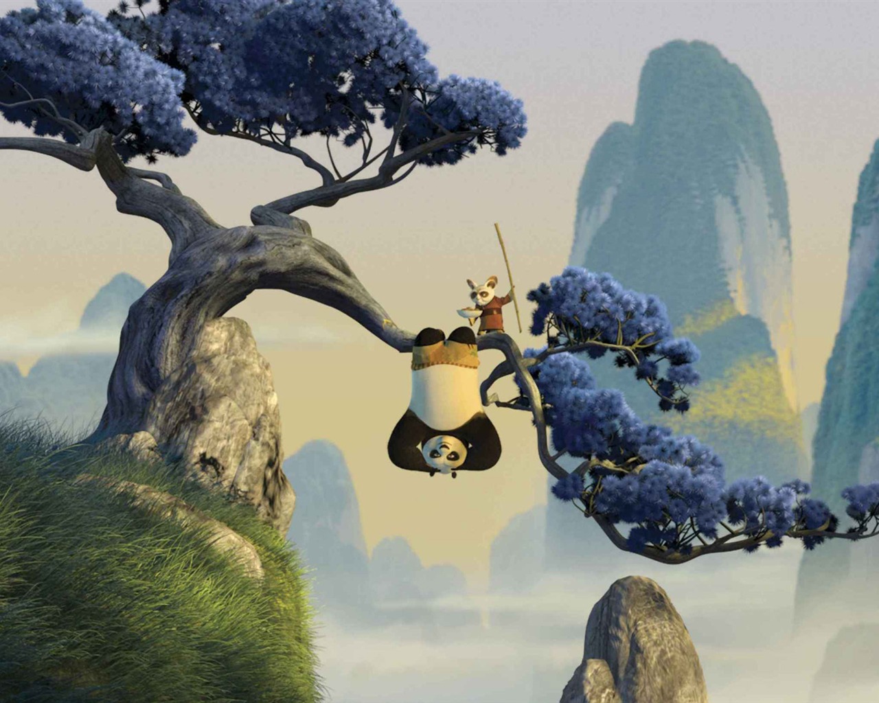 Kung Fu Panda HD обои #15 - 1280x1024