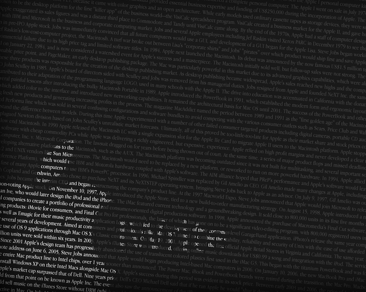 Apple Thema Tapete Album (31) #6 - 1280x1024