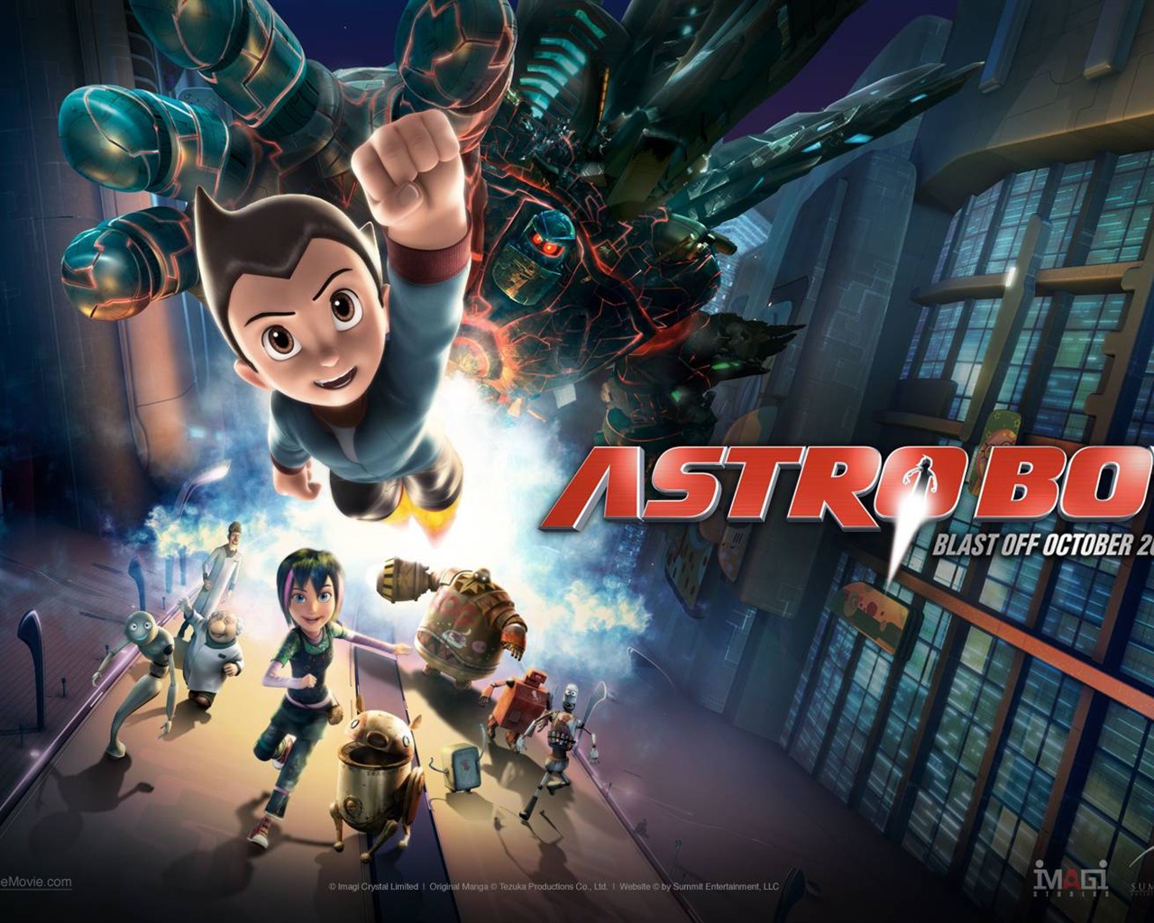 Astro Boy HD обои #27 - 1280x1024