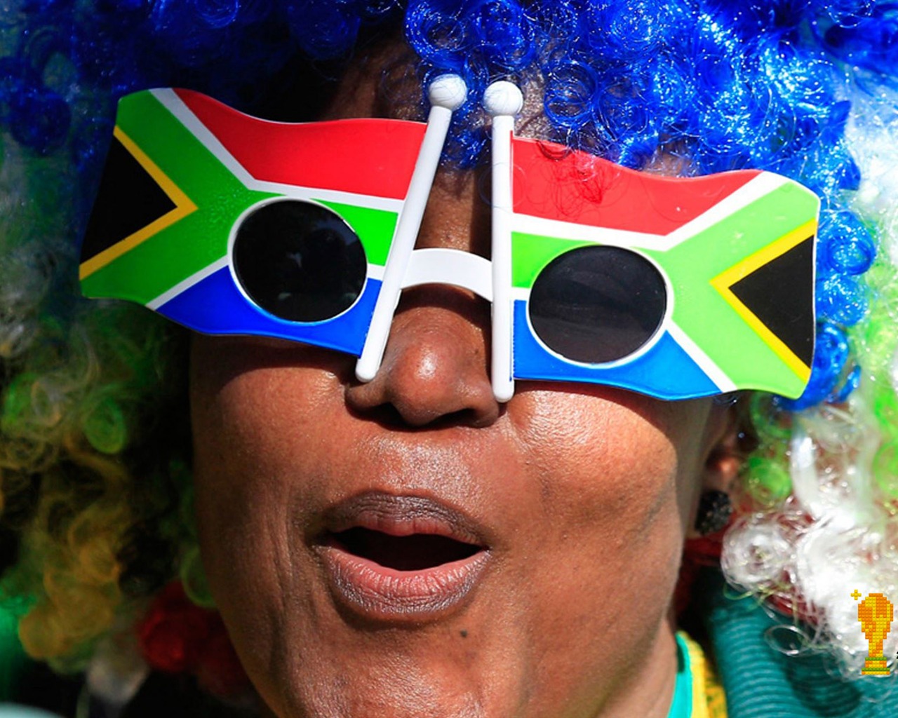 Sudáfrica la Copa Mundial de fondos de escritorio de serie (1) #9 - 1280x1024