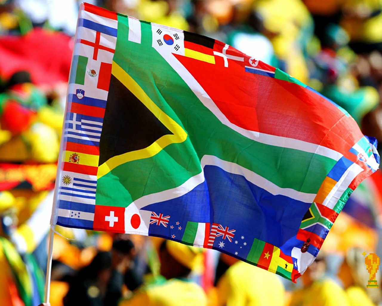 Jižní Afrika Světový pohár řady tapety (3) #3 - 1280x1024