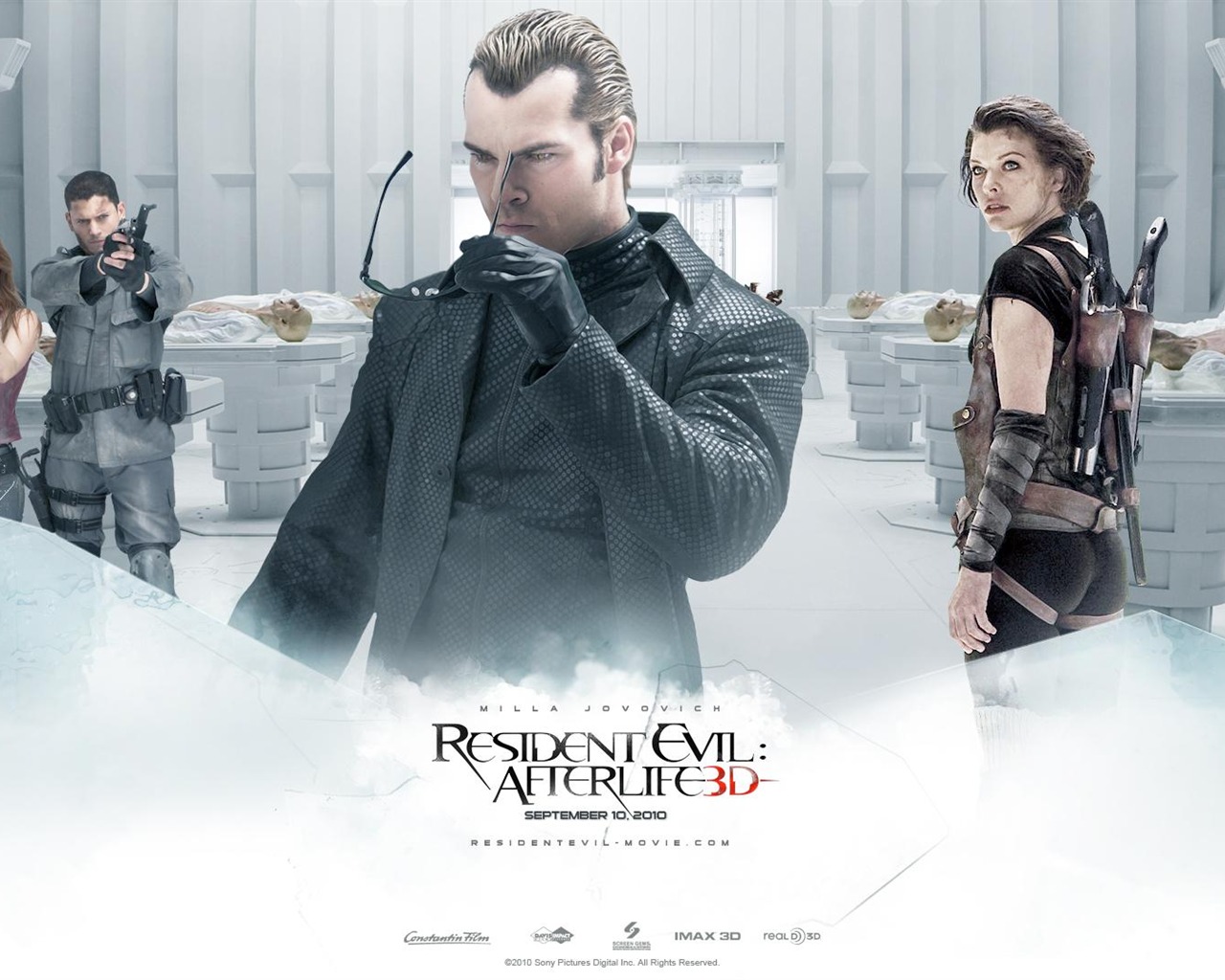 Resident Evil: Afterlife fondos de escritorio de alta definición #16 - 1280x1024