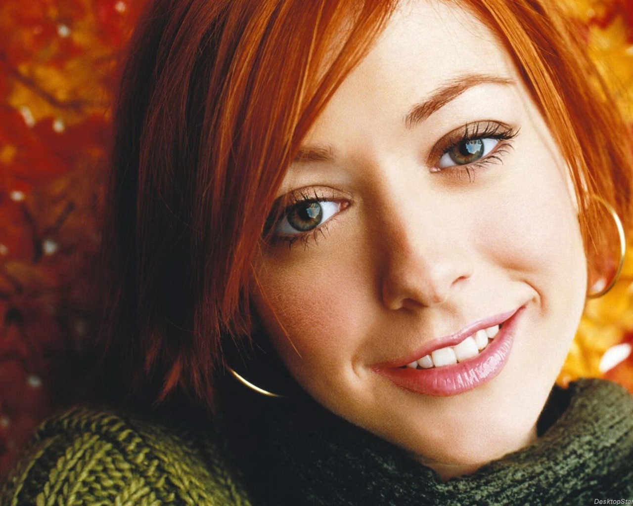 Alyson Hannigan schöne Tapete #2 - 1280x1024