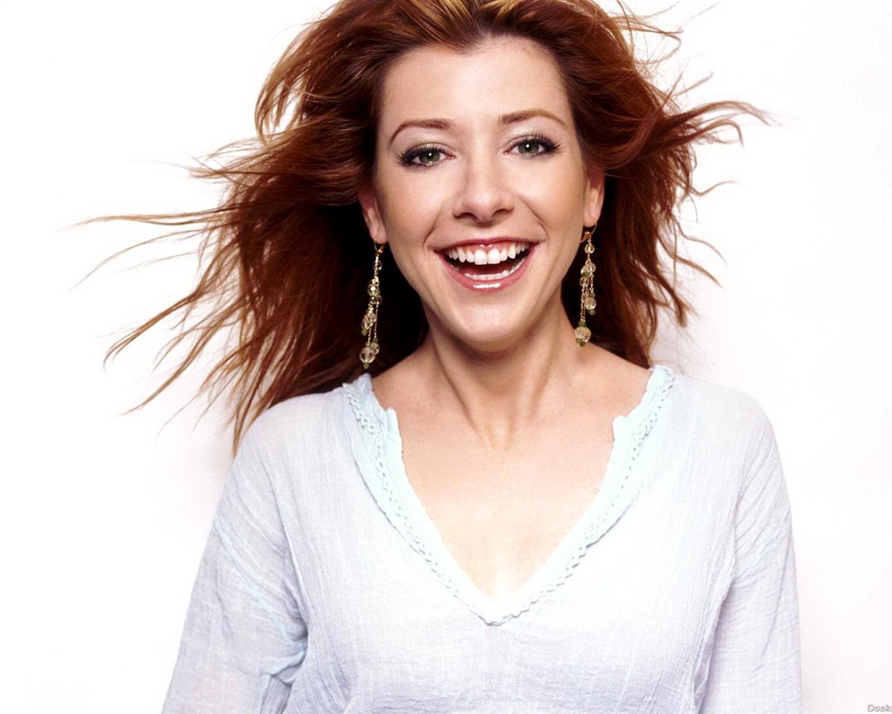 Alyson Hannigan krásnou tapetu #4 - 1280x1024