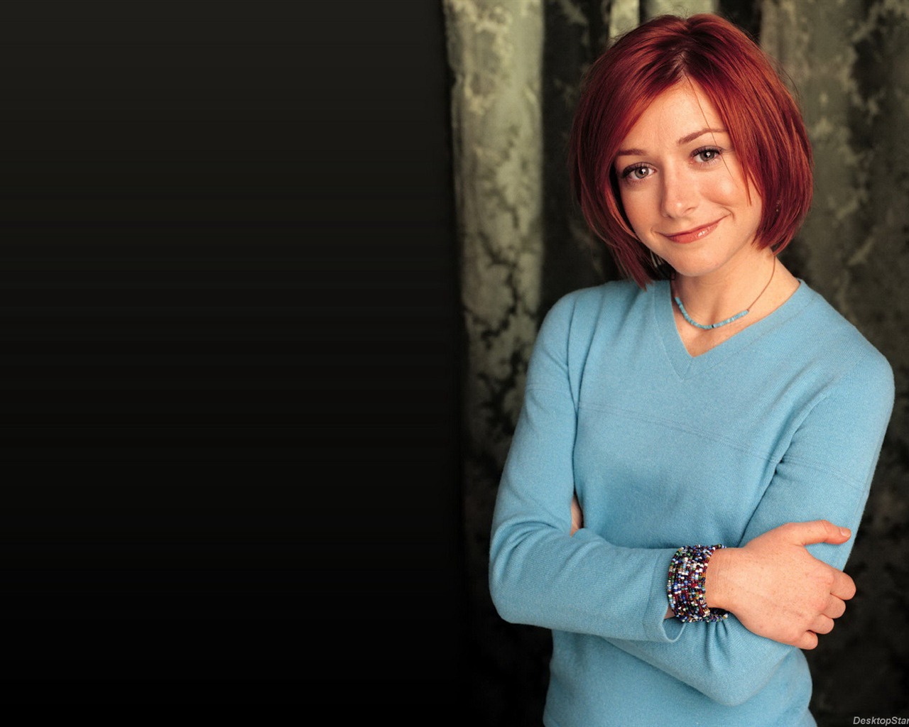 Alyson Hannigan krásnou tapetu #15 - 1280x1024