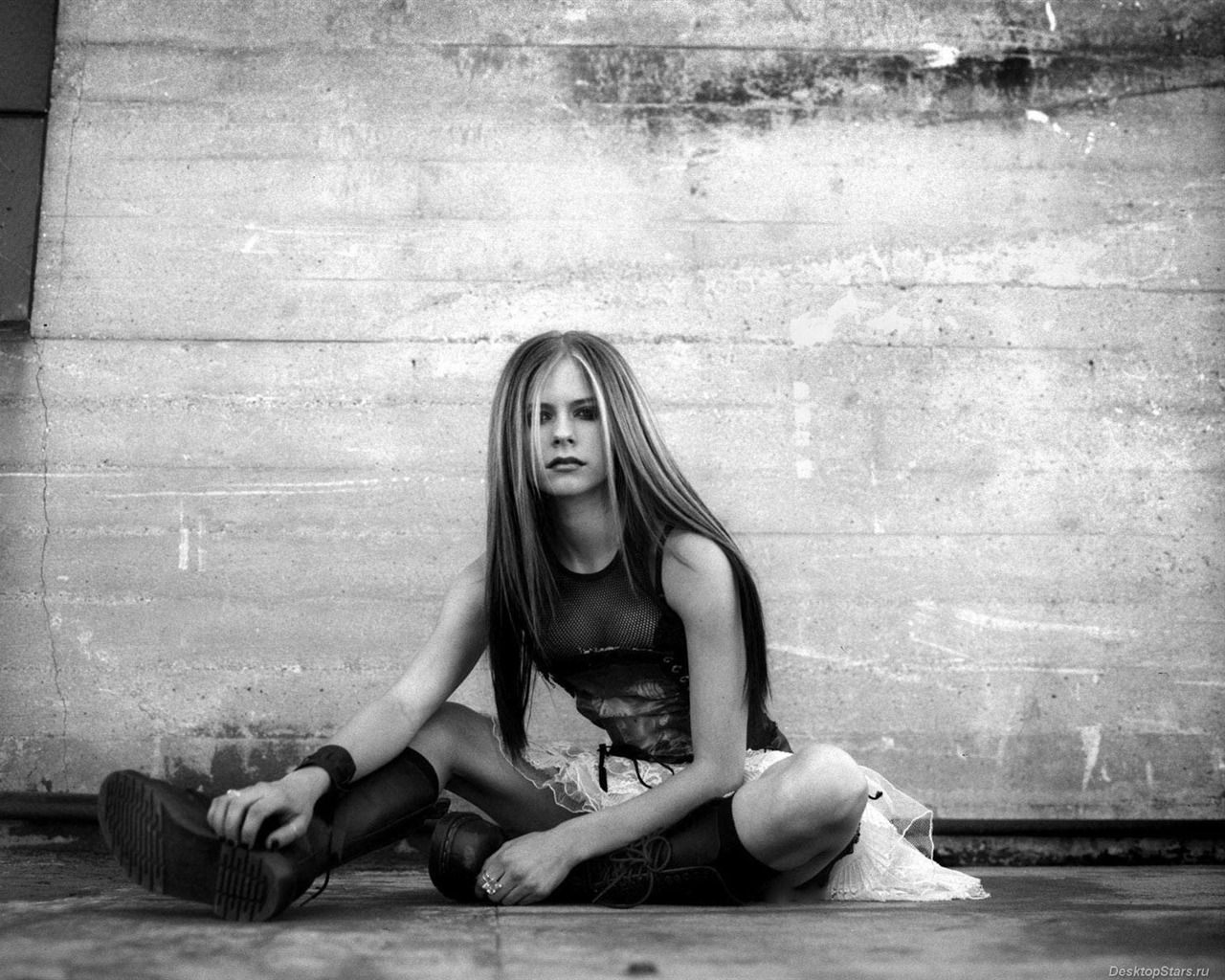 Avril Lavigne 아름다운 벽지 (3) #7 - 1280x1024