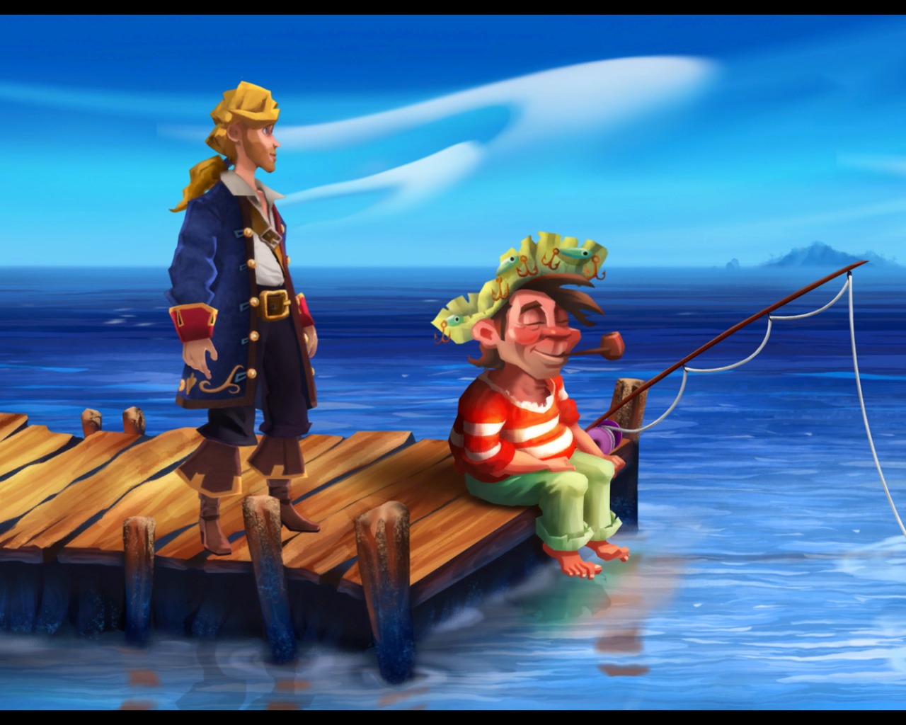 Fond d'écran Monkey Island jeu #2 - 1280x1024
